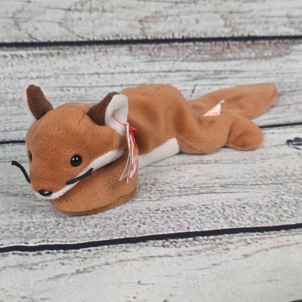 TY Beanie Baby Sly Fox Plush NWT 1996